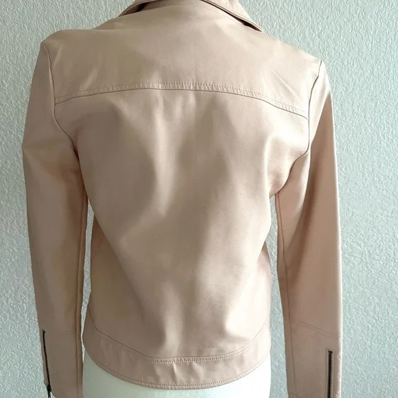 Glassons Pink Faux Leather Jacket - Picture 8 of 11
